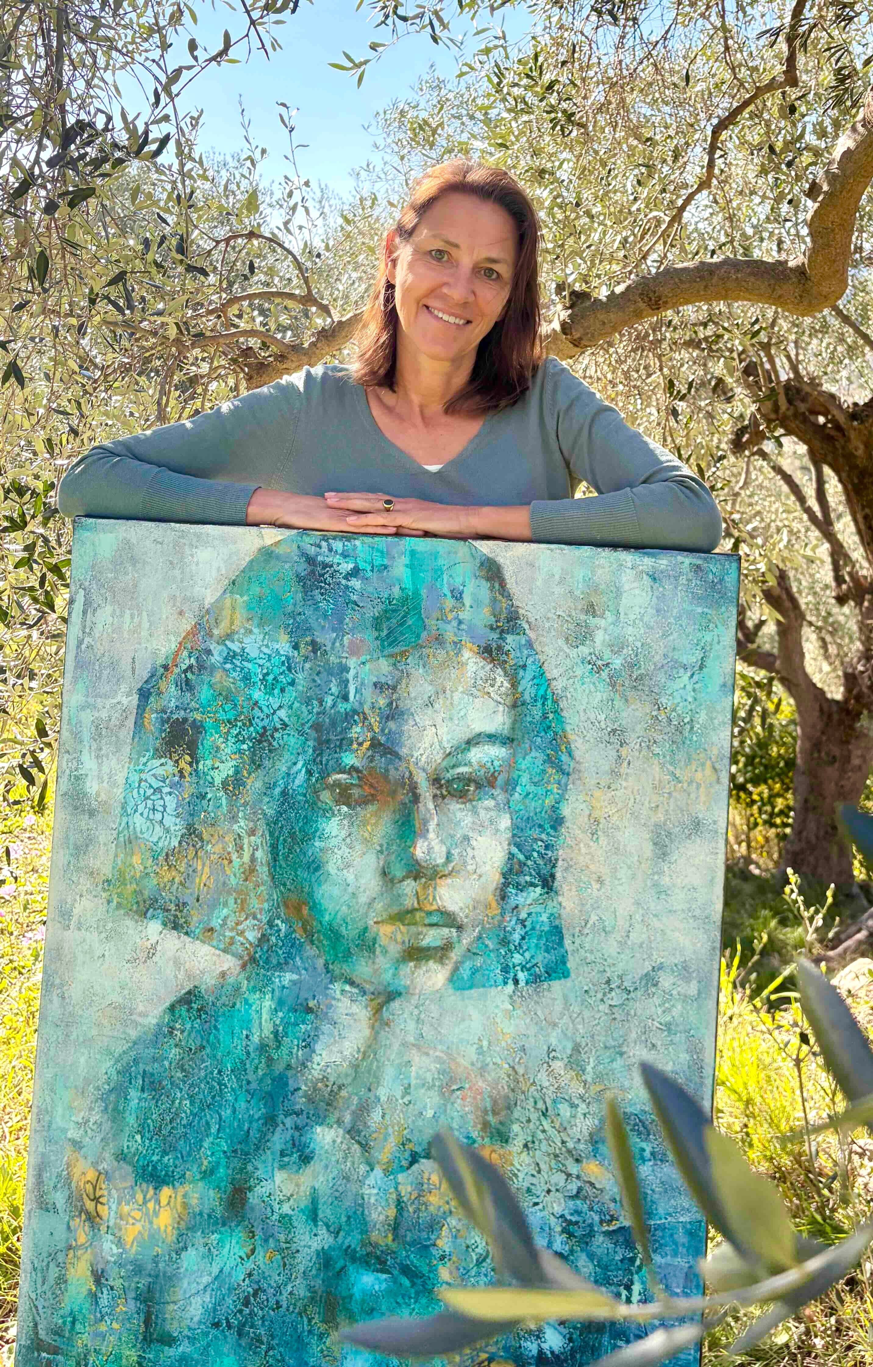 Marina - Cold wax artist