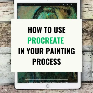 How to use Procreate in your painting process
