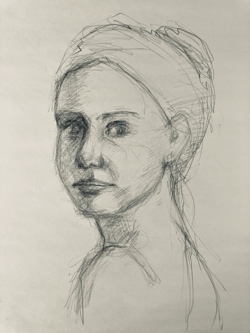 Een portret tekenen uit de losse hand