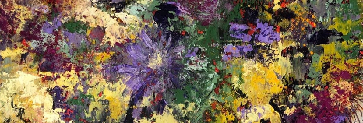 Crée de riches textures, superpose les couleurs et découvre les fleurs cachées dans la peinture.
