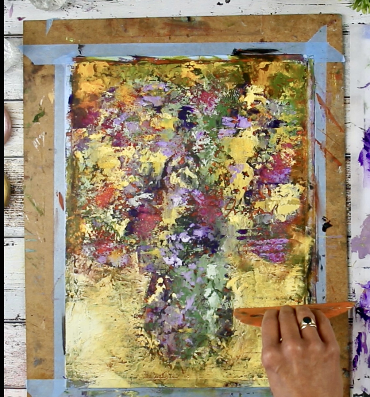 Step 03, Faire apparaître les fleurs