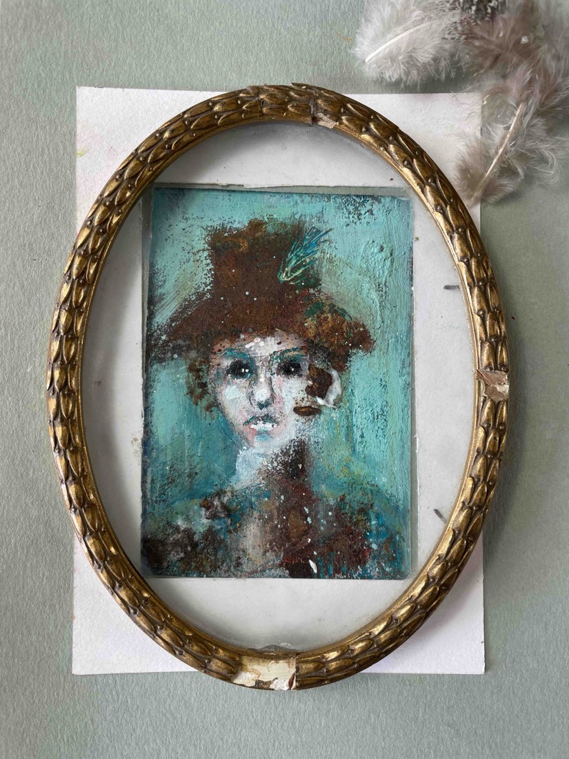 Finished mini portrait 1