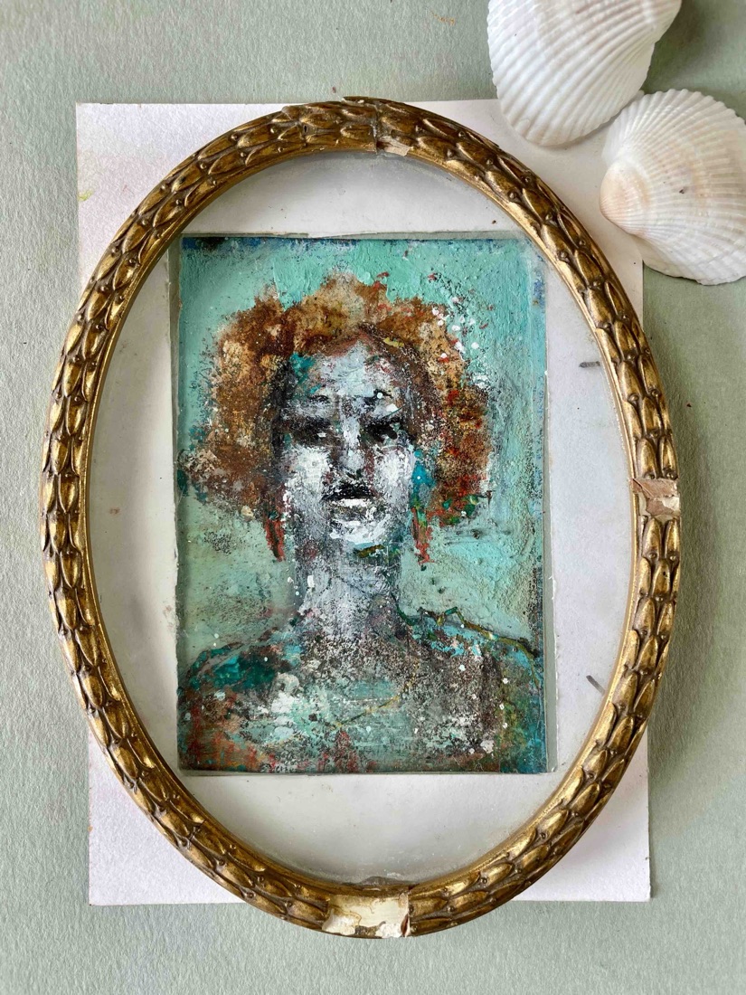 Finished mini portrait 2