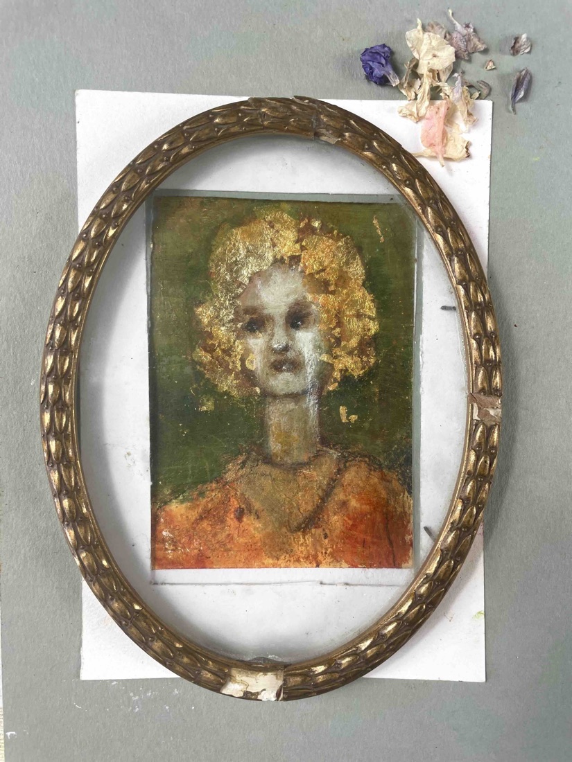 Finished mini portrait 4