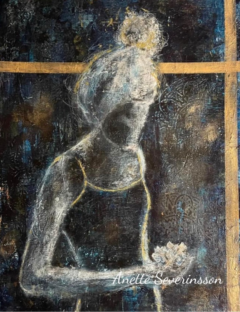Student artwork — Textured Acrylics Classes