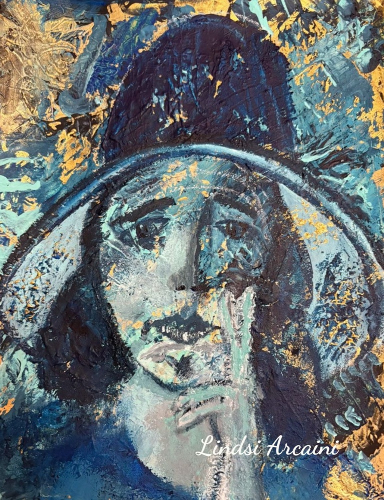 Student artwork — Textured Acrylics Classes