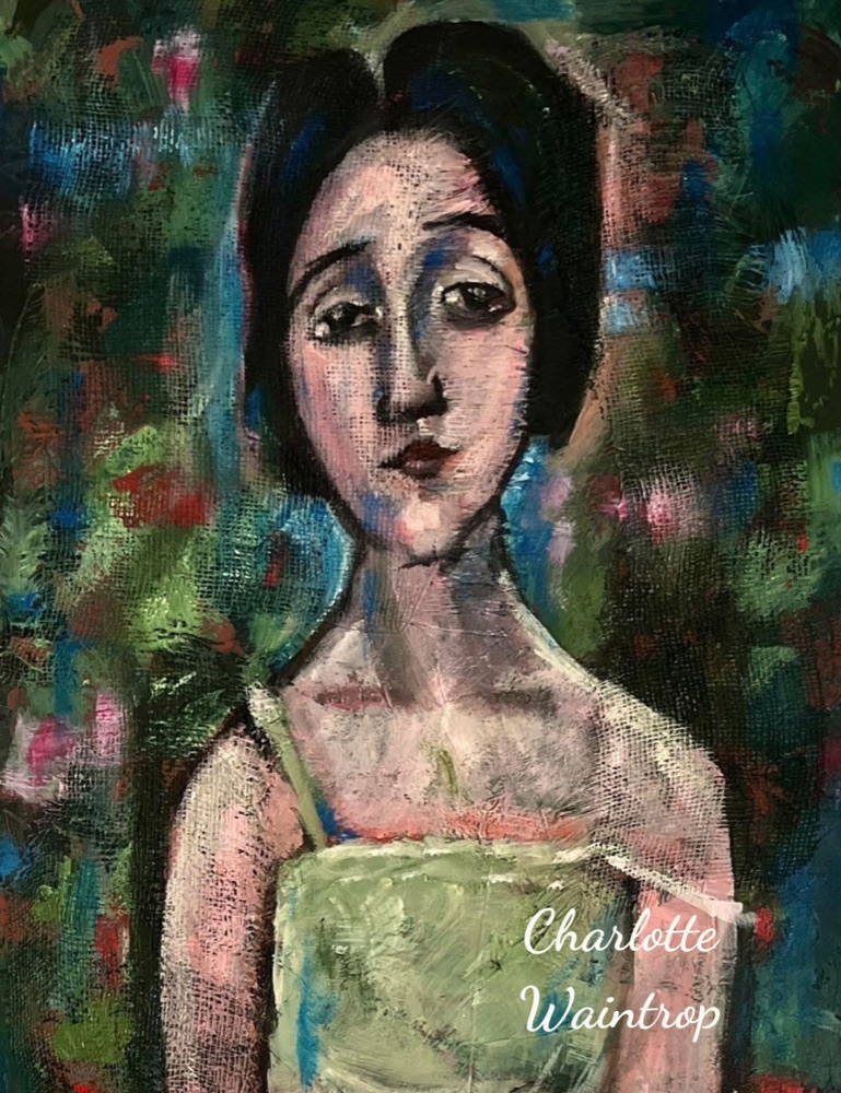 Student artwork — Textured Acrylics Classes