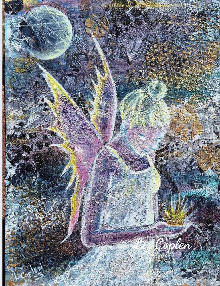 Student artwork — Textured Acrylics Classes