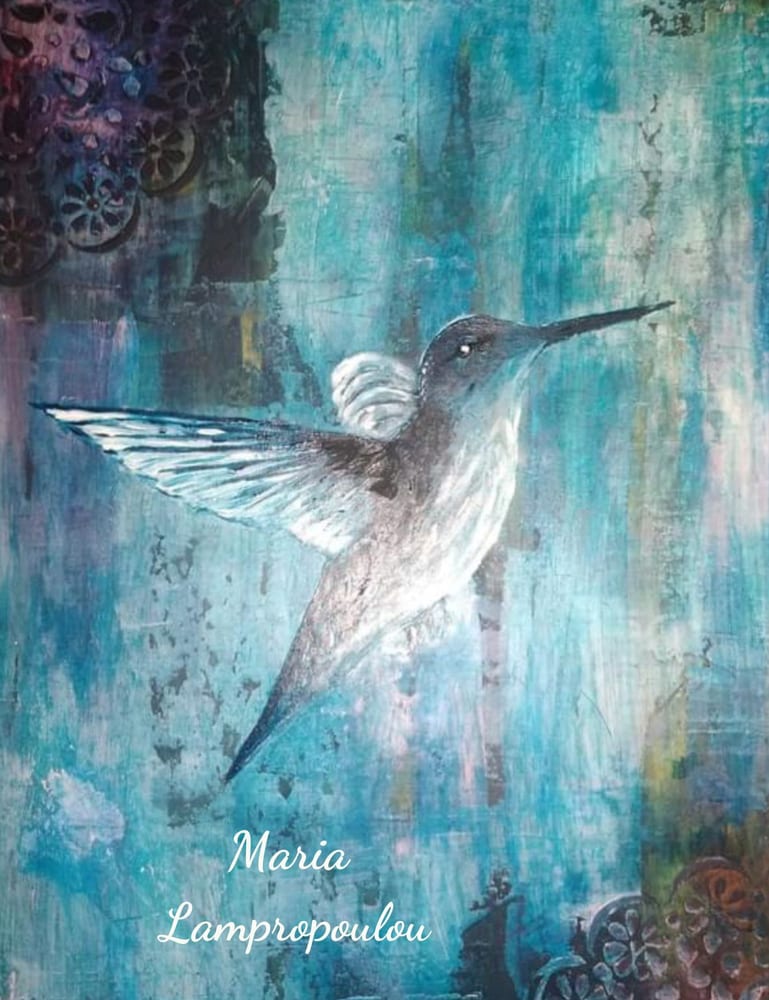 Student artwork — Textured Acrylics Classes