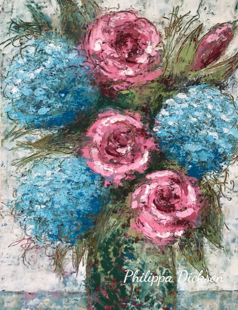 Student artwork — Beautiful Blooms